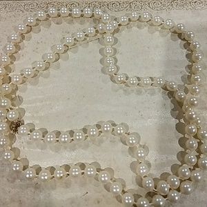 Pearl costume jewelry